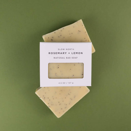 Rosemary + Lemon Natural Bar Soap