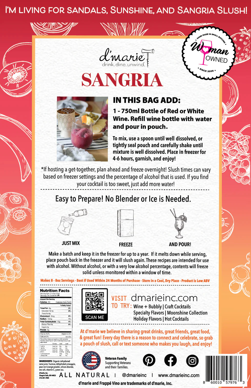 Sangria Cocktail Mix